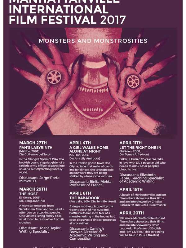 Monsters, Monstrosities Explored at Manhattanville College's Film Festival