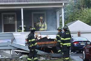 Firefighters Douse Maywood Blaze