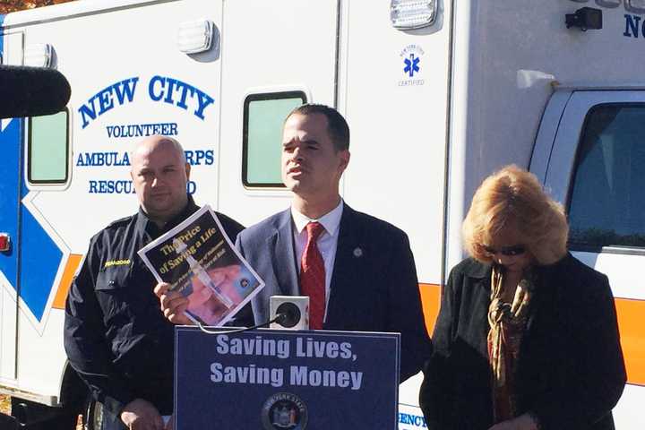Carlucci Says Report Finds Companies Participated In Naloxone Price Gouging