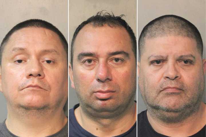 (From left) Carlos Julio Velandia Garcia, age 52,&nbsp;Andres Perez Anzures, age 46, and&nbsp;John William Murillo Herrera, age 51.&nbsp;