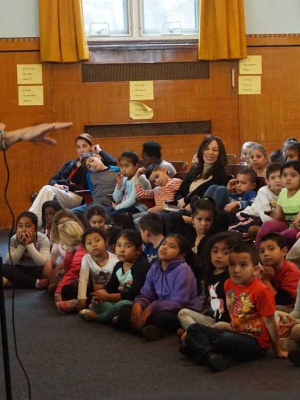 World-Renowned Native American Storyteller Visits New Rochelle School