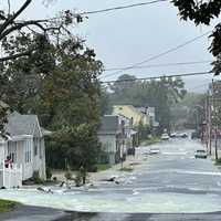 Street Turns To River After 107-Year-Old Water Main Ruptures In Capital Region (Developing)