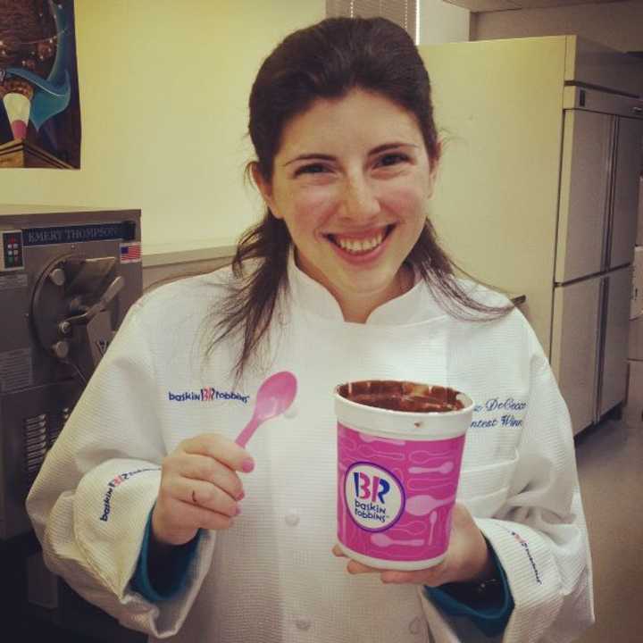 Eastchester resident Liz DeCecco will soon have her creation on shelves in Baskin-Robbins.