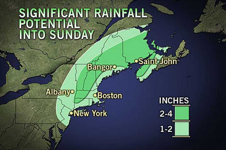 More rain is expected this weekend across the Northeast.