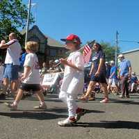 <p>Residents from all walks of life take part in the Memorial Day parade in Westport. </p>