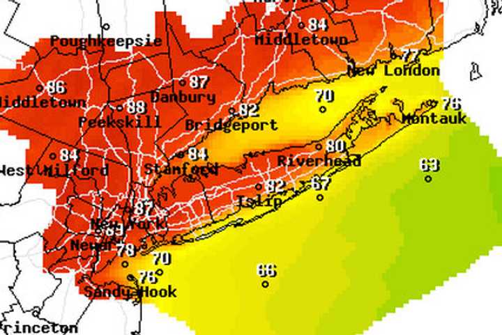 The summery weather will continue through the weekend, according to the National Weather Service.