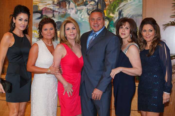 The Cappelli Family was honored by the American Cancer Society. Left to right are Janice Cappelli, Gina Cappelli, Susan Cappelli, Michael Cappelli, Barbara Cappelli and Connie Cappelli.