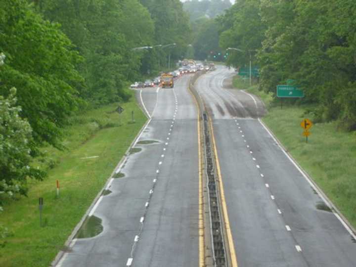 Sections of the Saw Mill River Parkway often experience flooding during heavy rain events.