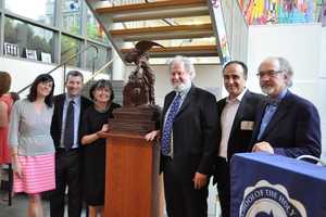 Sculptor Donates Work To Rye's School Of The Holy Child