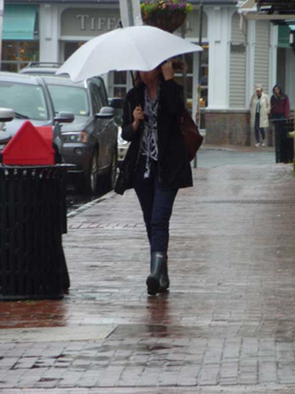 Flood Watch Issued As Heavy Rain Hits Bridgeport