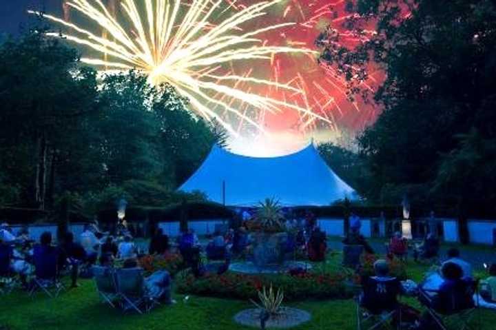 The Caramoor in Katonah will feature fireworks and a concert Thursday at the Venetian Theater.