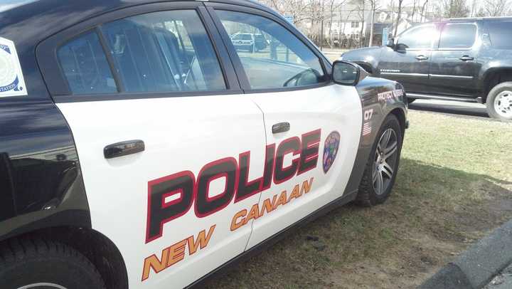 A New Canaan man was arrested after police found that he had left his two daughters home alone. The girls, 2 and 4, got out and were found walking along the street. 