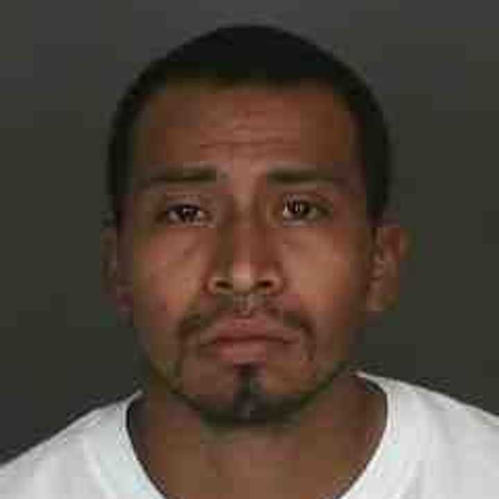 Peekskill resident Byron Lazaro was arrested and charged with assault after allegedly stabbing a man Thursday night. 