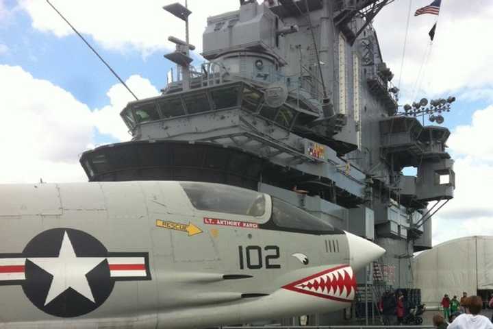 Visit the Intrepid this weekend with the help of the Hendrick Hudson Library.