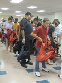Rye Charity Provides Backpacks To Needy Students