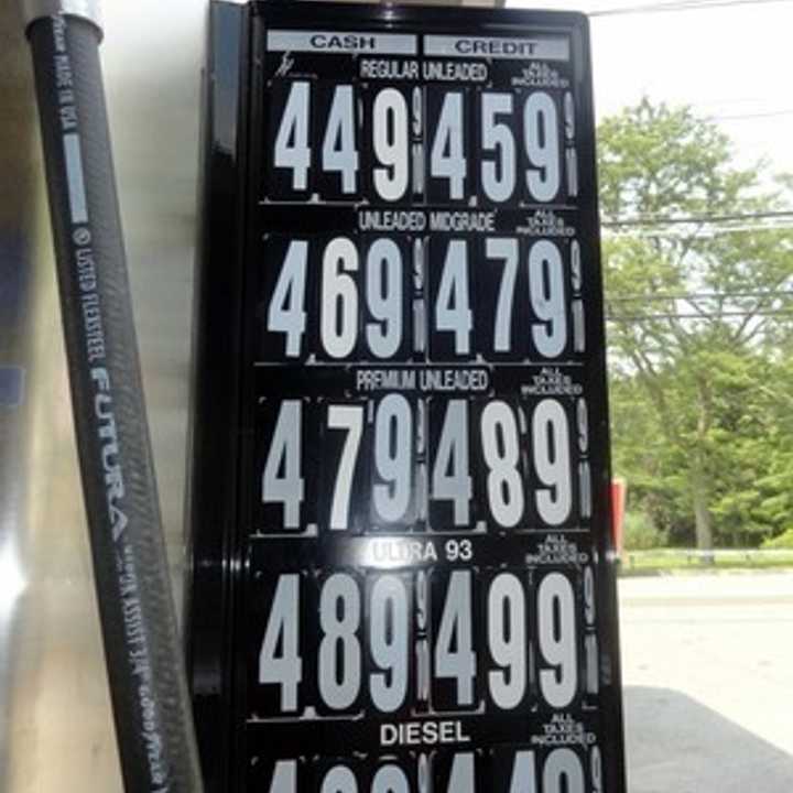 Gas prices are on the rise in Ossining and Briarcliff Manor. 