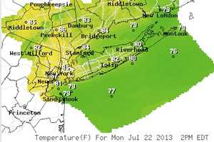 New Canaan Should See Cooler Temps, Some Rain This Week