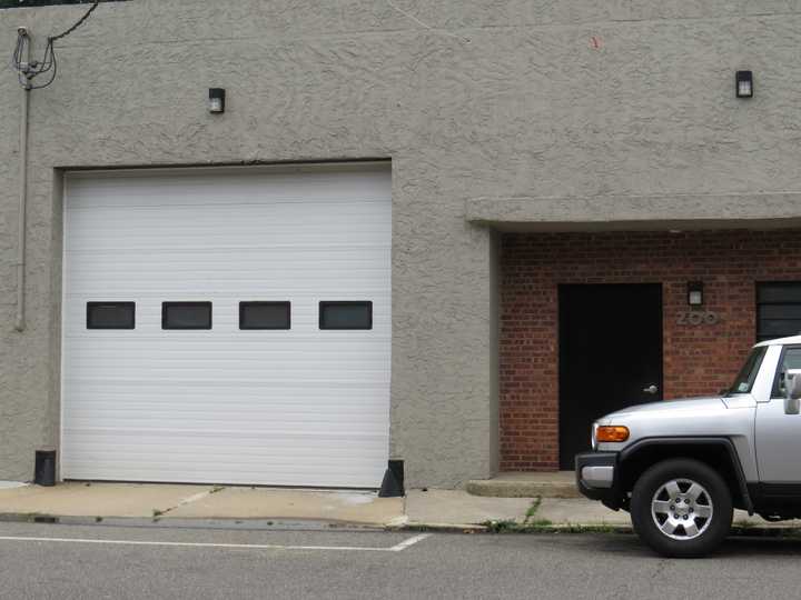 The space where the proposed ice rink would be constructed on the Tuckahoe-Eastchester border.