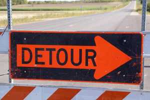 Terrace Avenue In Hasbrouck Heights Closed For Construction