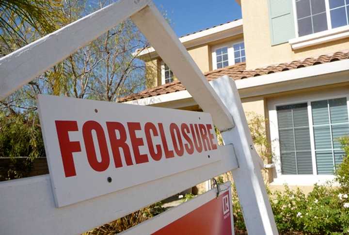 Foreclosure numbers are soaring in Westchester and Rockland counties.