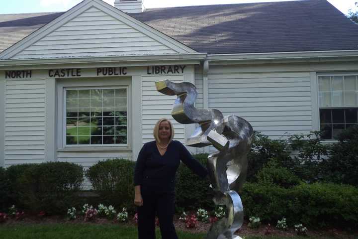 Sculpture Debuts At North Castle Public Library