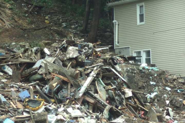 Ossining Home Torn Down After Fire