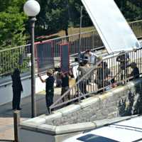 <p>The new NBC series &quot;The Blacklist,&quot; filmed in Yonkers this week.</p>