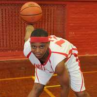 <p>Justyn Rogers plays for the Eastchester-area Minutemen.</p>