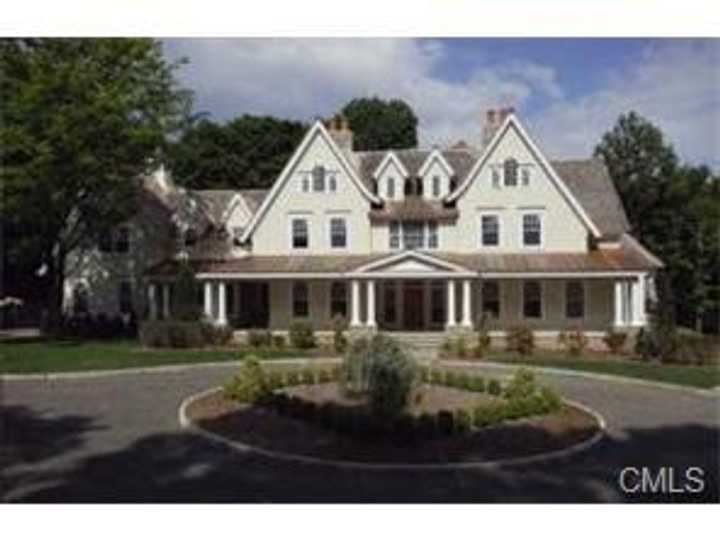 The house at 1083 Smith Ridge Road in New Canaan is open for viewing this Sunday.
