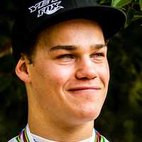 <p>Richie Rude, a senior at Joel Barlow High School in Redding, has become one of the top junior downhill mountain bike racers in the world.</p>