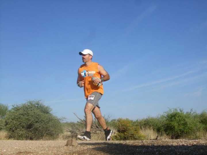 Chappaqua resident Eric Gelber&#x27;s goals for this weekend are to run 200 miles and raise $100,000 for cancer research.