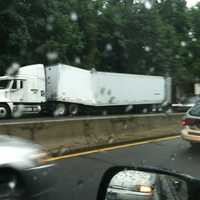 <p>This tractor trailer struck a bridge on the Hutchinson River Parkway last year.</p>