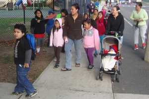 Port Chester Kids Celebrate Walk To School Day