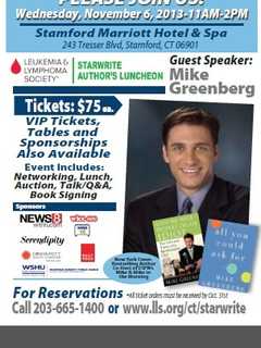 Westport Author Mike Greenberg Featured At Stamford Luncheon