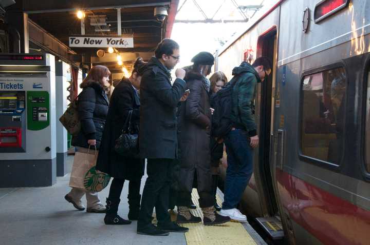 Trains will operate on a regular weekday schedule on Columbus Day.