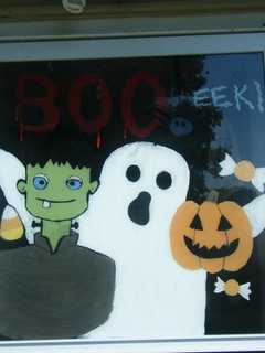Channel Your Spooky Side In Westport Halloween Window-Painting Contest