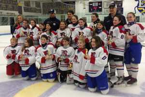Darien Girls Hockey Players Ready To Turn Stamford Rink Pink