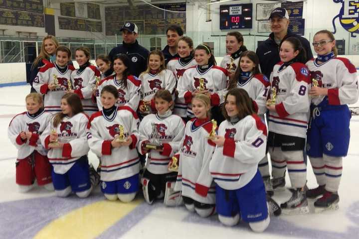 Darien Girls Hockey Players Ready To Turn Stamford Rink Pink