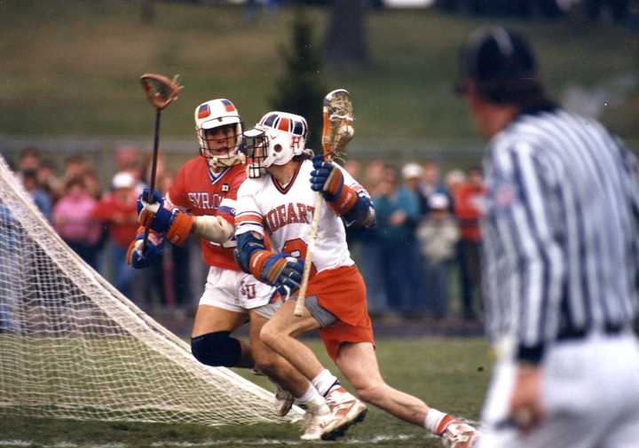 Bronxville&#x27;s Bill Miller during his standout career at Hobart College.