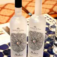 <p>Bottles of mahia </p>