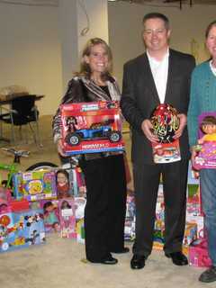 Movie Night Kicks Off Norwalk Services Council's Toy Drive At Fire HQ