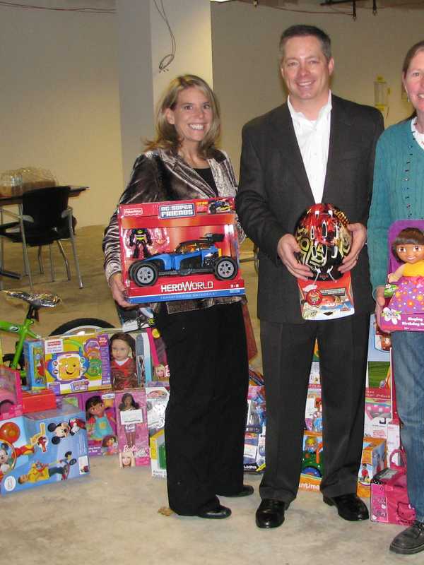 Movie Night Kicks Off Norwalk Services Council's Toy Drive At Fire HQ