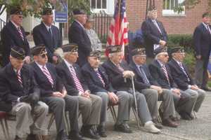 Rye Pays Tribute To Veterans In Ceremony On Village Green