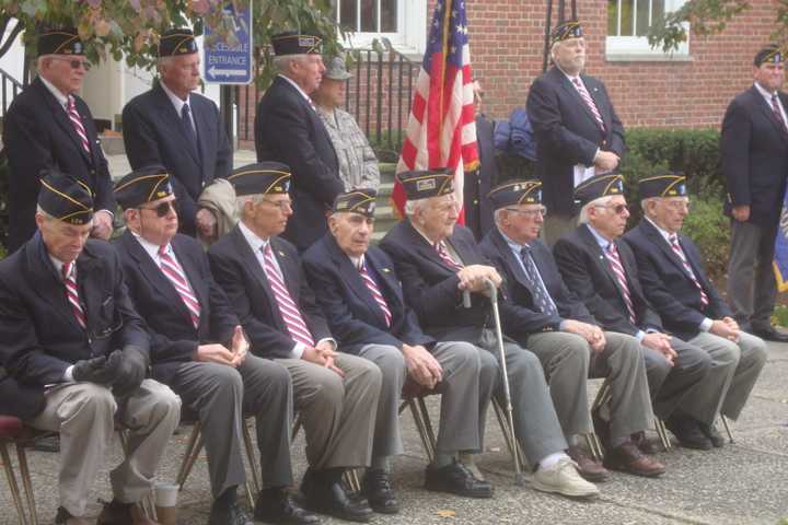 Rye Pays Tribute To Veterans In Ceremony On Village Green