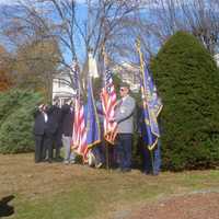 <p>The Ossining American Legion honors those who served at a ceremony at Nelson Park in Ossining.</p>