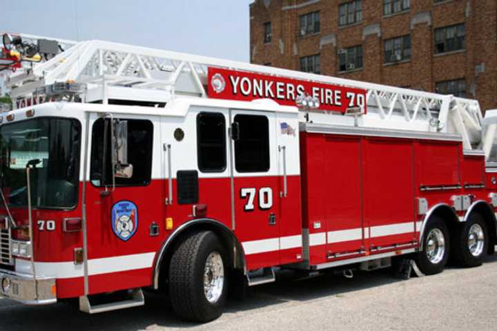 Yonkers firefighters believe arson was the cause of an apartment fire on Monday morning. 