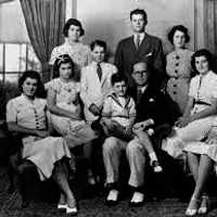 <p>The Kennedy family.</p>