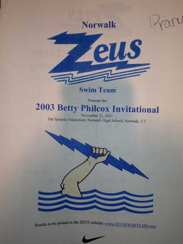 Norwalk's Zeus Swimmers Win Annual Betty Philcox Meet