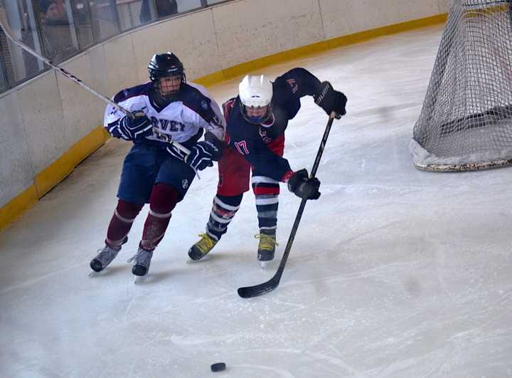 Harvey&#x27;s Keith Lambert was named player of the game in a 10-1 win over Sleepy Hollow/Irvington/Dobbs Ferry on Saturday.