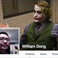 <p>Fairfield resident William Dong was charged in West Haven on Tuesday after walking on the University of New Haven campus with guns. His Facebook page includes a photo of Heath Ledger as the Joker, a persona adopted by a mass killer in Colorado. </p>